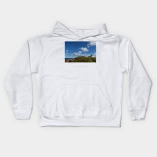 Super Sunny Seaton Sluice September Scene Kids Hoodie